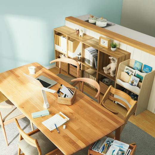 Nclick 收纳柜 2/3层 常规/宽 附加层板 白色/浅棕/中棕 商品图1