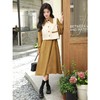 【连衣裙套装】秋冬韩版轻熟风套装  马甲衬衫长裙两件套  知性文艺风 商品缩略图1