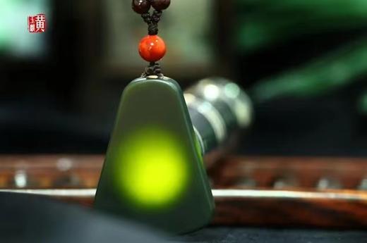 和田青玉【安然顺意】平安无事牌吊坠  配精美挂绳 商品图3