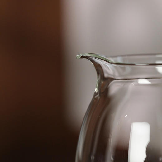 禾器晶彩·清悦茶海 高硼硅 玻璃公道杯 建议容量：300ml 商品图6