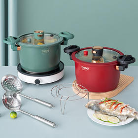 debo德铂墨菲特304不锈钢微压锅