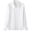 百姿 职业女士衬衫2023春季新款别致上衣气质OL简约百搭长袖衬衣女 商品缩略图4
