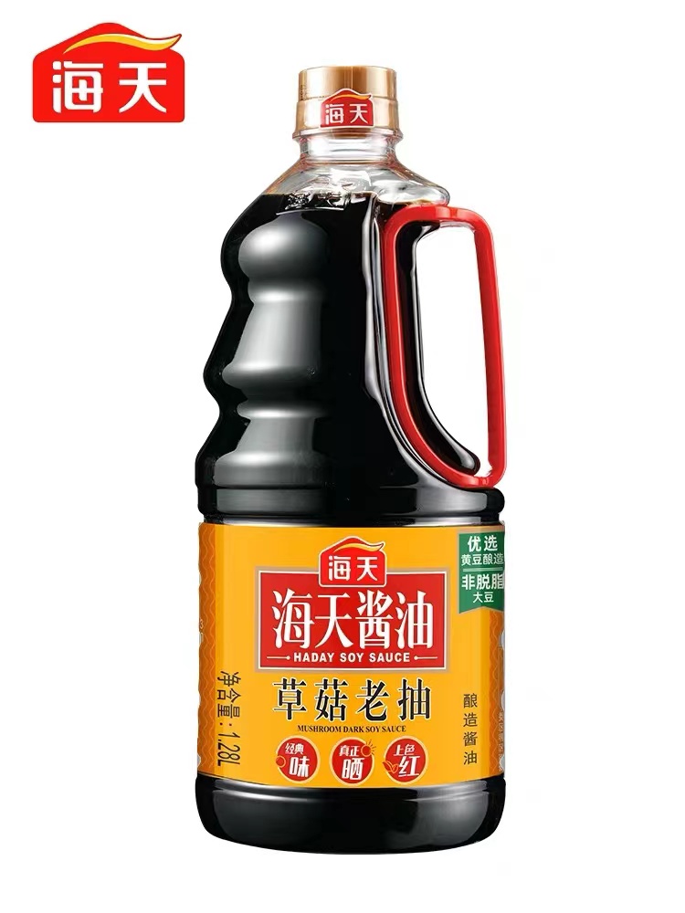 海天草菇老抽1.28L