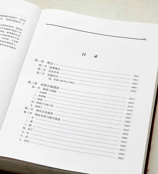 残书拯救，售出不退！！《里耶发掘报告》，精装，16开厚册，铜版彩印，岳麓书社2007年版，定价600，售价78元。品相如图。 商品图4