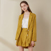 欧芮儿2018秋装新款女装宽松长袖外套女中长款短裤时尚套装 商品缩略图3