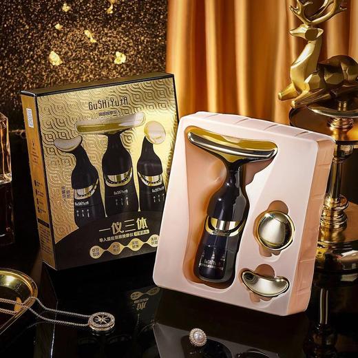 【清洁神奇！多功能美容仪】提拉紧致 四维多功能 按摩导入仪 V脸面部家用美容仪器 商品图6