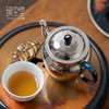 臻宝堂-汲直壶纯银泡茶壶纯手工锤纹(规矩锤纹)200ml（样品） 商品缩略图2