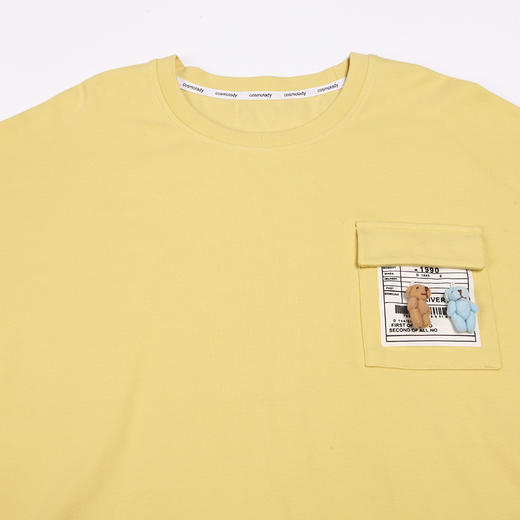 都市丽人舒适外出女士睡衣40支CVC双面女士棉质薄款长袖长裤类家居服套装LH32K1 商品图4