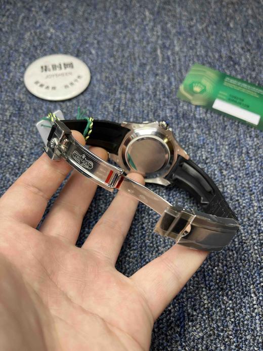 劳力士 ROLEX 游艇名仕系列 男士腕表 18K镀白金外圈嵌T冰糖钻 珠宝级镶嵌工艺 商品图7