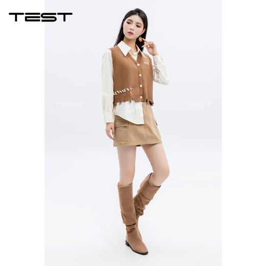 秋上新时尚潮流美拉德色系两件套1233060 商品图4