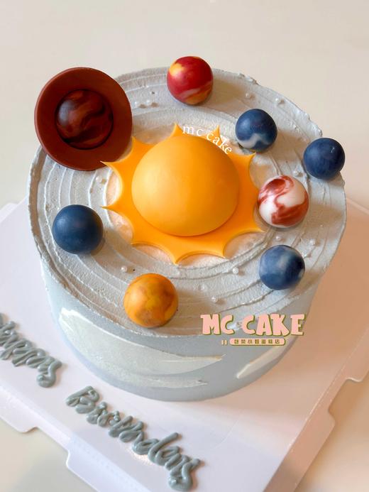 星球宇宙系列蛋糕 太阳系 商品图1
