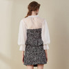 欧芮儿2018秋装荷叶边吊带上衣毛呢半身裙女短裙时尚套装裙 商品缩略图1