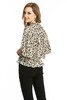 SUMMER & SAGE 豹纹印花收腰上衣 3910 商品缩略图2