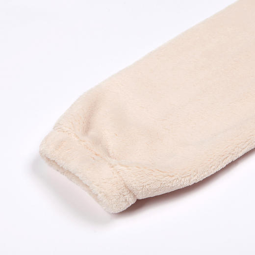 都市丽人眯雅佳长毛绒女士法兰绒厚款长袖长裤类家居服套装LH32H3 商品图6