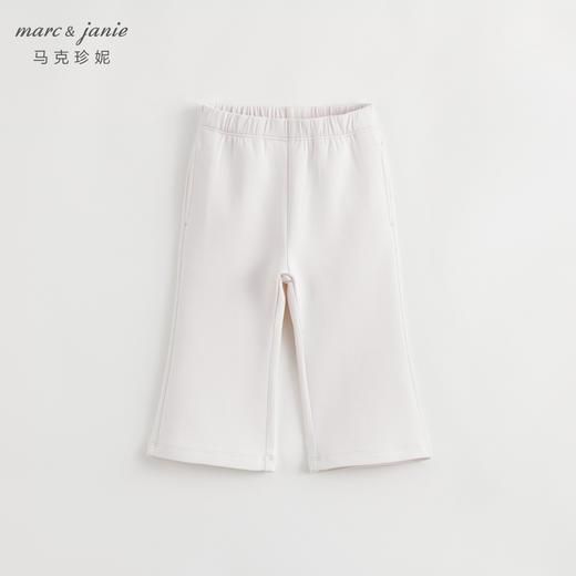 【3D空气棉】马克珍妮秋装新款 女童修身微弹喇叭裤231902 商品图0
