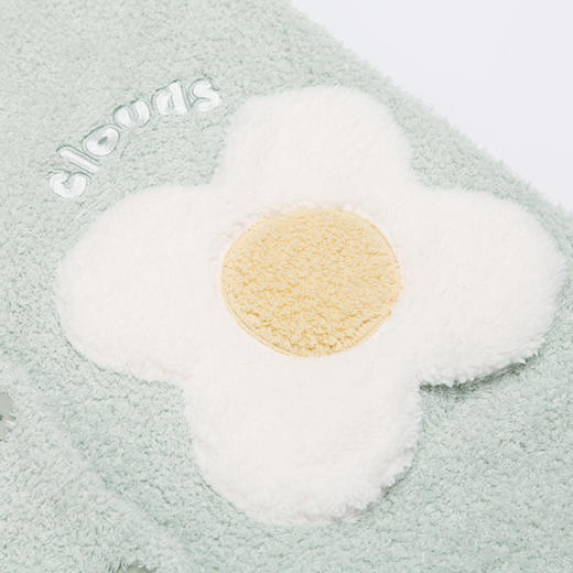 都市丽人生活家居女士睡衣长毛绒女士法兰绒睡裙厚款单件袍LH37A2 商品图6