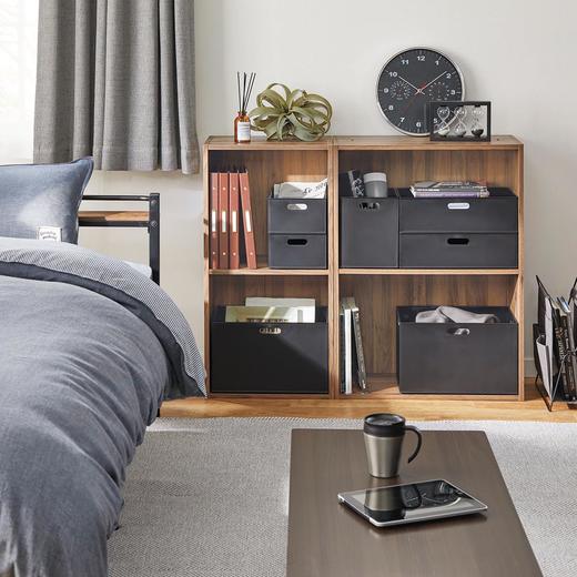 Nclick 收纳柜 2/3层 常规/宽 附加层板 白色/浅棕/中棕 商品图6