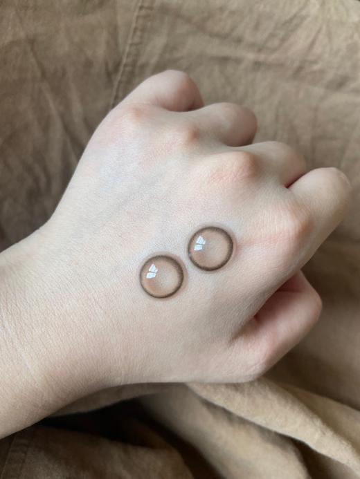 坚果力NUTNUTLOOK收工时刻 14.2mm中小直径美瞳隐形眼镜 白狮旗下自营品牌赠送伴侣盒  半年抛2片 商品图1