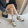 西村名物2023年秋季新款厚底系带运动鞋圆头潮流百搭小白鞋D23CM32661 商品缩略图7