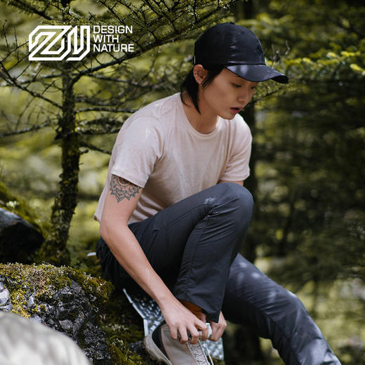 赛乐ZEALWOOD美丽诺羊毛天丝T恤短袖夏季薄款清凉透气排汗男女款 商品图1