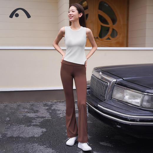 2023爱暇步秋冬新品瑜伽时尚运动不规则肌理纹背心A23121NTW 商品图8