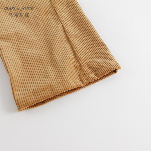 马克珍妮秋装新款 女童纯棉灯芯绒休闲阔腿裤 儿童裤子232016 商品图4