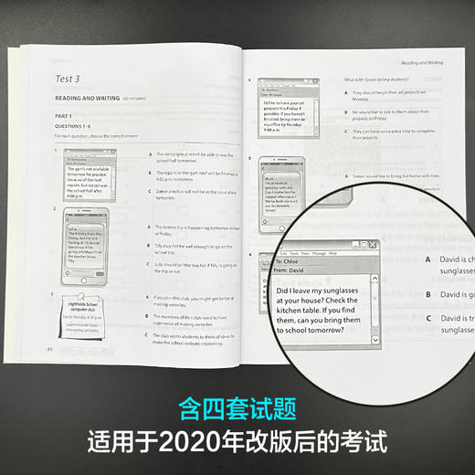 剑桥通用五级考试KET青少版官方真题（新题型）2（含答案和超详解析） 商品图3