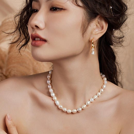 Manreya玛芮雅“维纳斯女神”巴洛克珍珠项链法式浪漫小众轻奢 商品图5