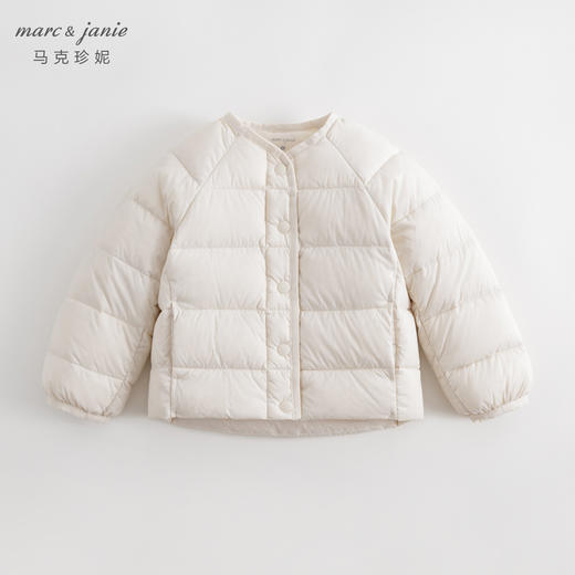 【三防】马克珍妮冬装新款男女童超轻保暖无领羽绒服231279 商品图2