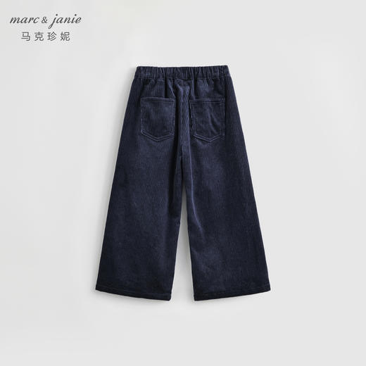 马克珍妮秋装新款 女童纯棉灯芯绒休闲阔腿裤 儿童裤子232016 商品图2