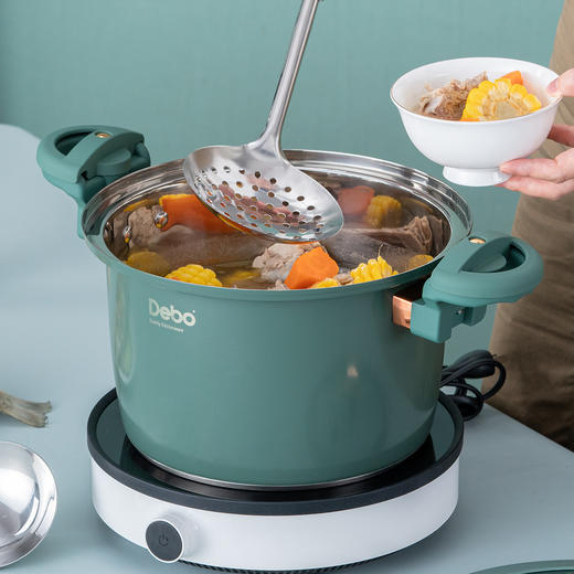 debo德铂墨菲特304不锈钢微压锅 商品图2