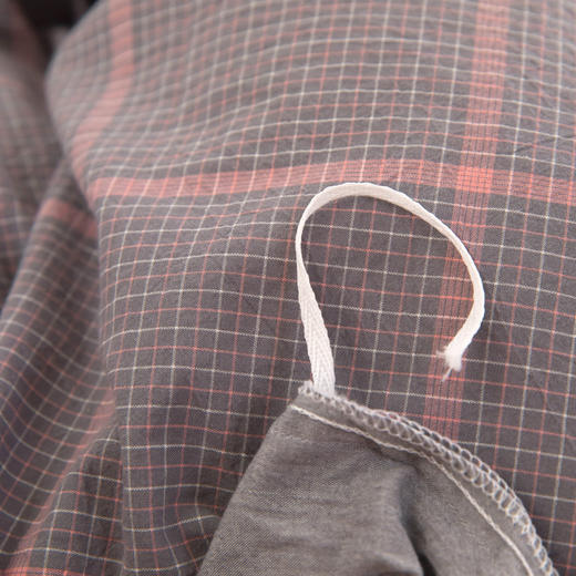 無印良品水洗色织全棉四件套-雅致格爵 商品图4