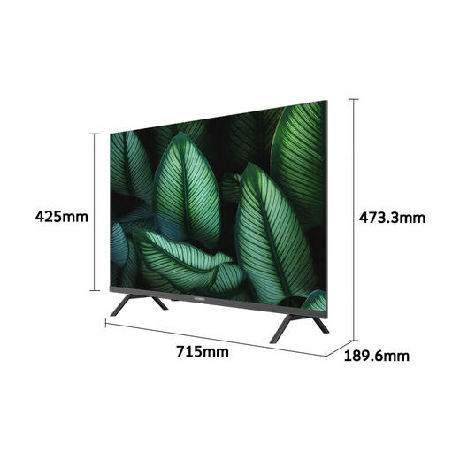 创维电视 32英寸 无边全面屏   全高清电视 1+8G 智能平板电视机 带网络32H5D 商品图0