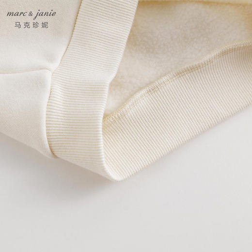 【加绒保暖】马克珍妮男女童学院风半高领卫衣儿童冬装上衣231356 商品图6