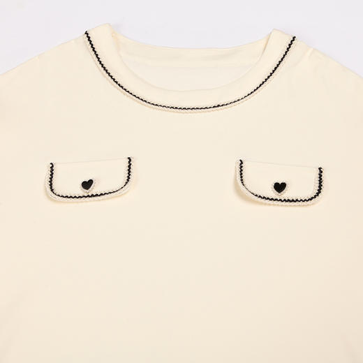 都市丽人舒适外出女士睡衣双面无尘棉女士棉质薄款长袖长裤类家居服套装LH32L4 商品图4