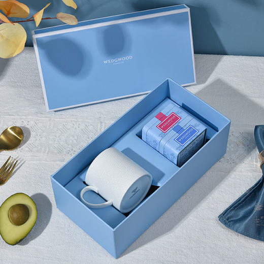 WEDGWO O D 威基伍德 几何马克杯+ 随身包茶罐礼盒【DYCX3.0】 商品图2