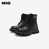 MIO米奥冬短筒靴子时髦厚底户外运动马丁靴女M235614451 商品缩略图3