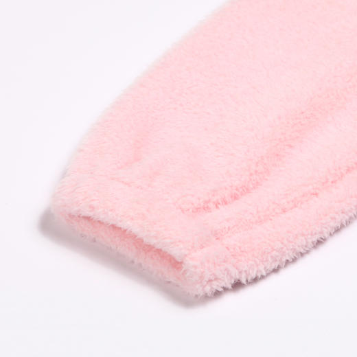 都市丽人眯雅佳长毛绒女士法兰绒厚款长袖长裤类家居服套装LH32H5 商品图6