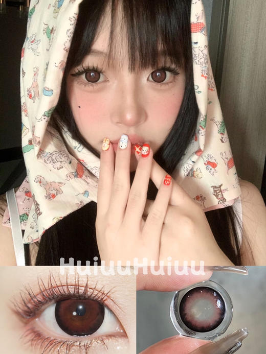 <月抛大直径>-Yeelens月抛-澳洲野玫瑰14.5mm【月抛 0-800度 不含525/575】 商品图0