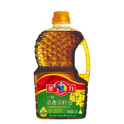 多力小榨浓香菜籽油1.8L 商品图0