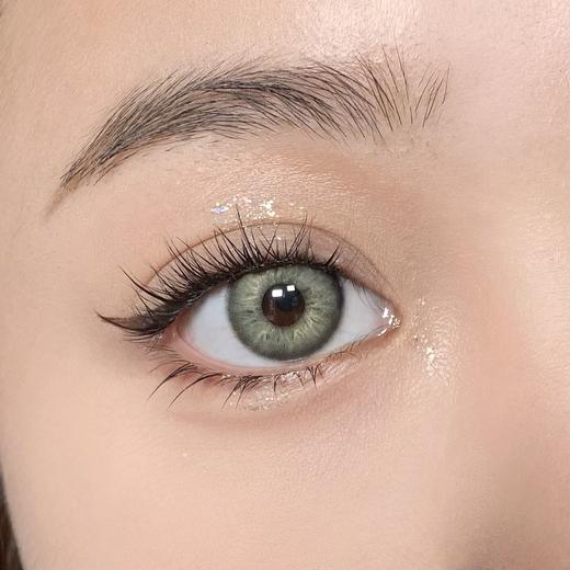 Huohuocon旗下 ·日抛·爱尔蓝灰&日耳曼绿&天生冷灰&吉吉青灰｜14.2mm白狮参考着色中等直径  日抛 商品图8