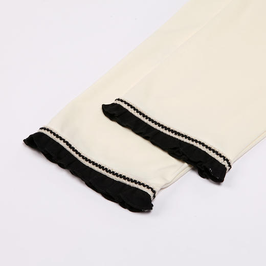 都市丽人舒适外出女士睡衣双面无尘棉女士棉质薄款长袖长裤类家居服套装LH31K6 商品图9