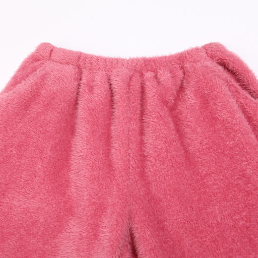 都市丽人眯雅佳长毛绒女士法兰绒厚款长袖长裤类家居服套装LH32H5 商品图7