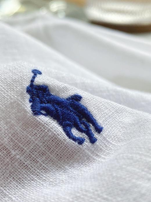 RL小马刺绣亚麻衬衫 商品图3