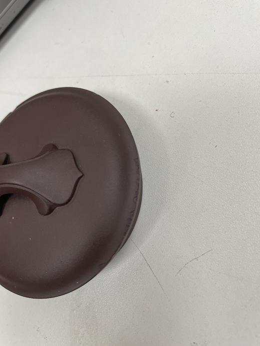 002682  束氏 国助工张婷玉220cc紫泥精谈如意井栏全手工紫砂壶宜兴紫砂壶茶具【瑕疵看图】 商品图5