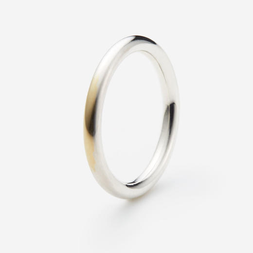 北京仓｜TORAFU-ROUND-标准款 18K黄金镀银 戒指 （单只）［日本设计师］ 商品图0