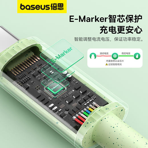 倍思 环保系列 快充数据线100W  Type-C to Type-C/USB to Type-C 商品图4
