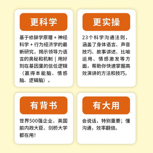 领导的语言 瞬间赢得人心的23个科学沟通法则 西蒙.兰卡斯特 著 管理 商品图1