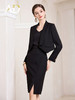 AD高端名媛气质女神范套装女2023新款黑色西装套裙职场轻熟范女装 商品缩略图3
