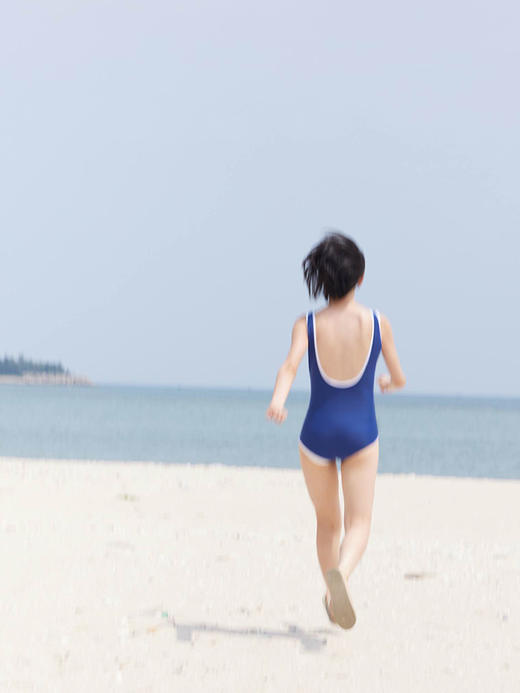 CryingCenter 学院制服系列复古运动连体露背泳衣 哭喊中心 商品图3